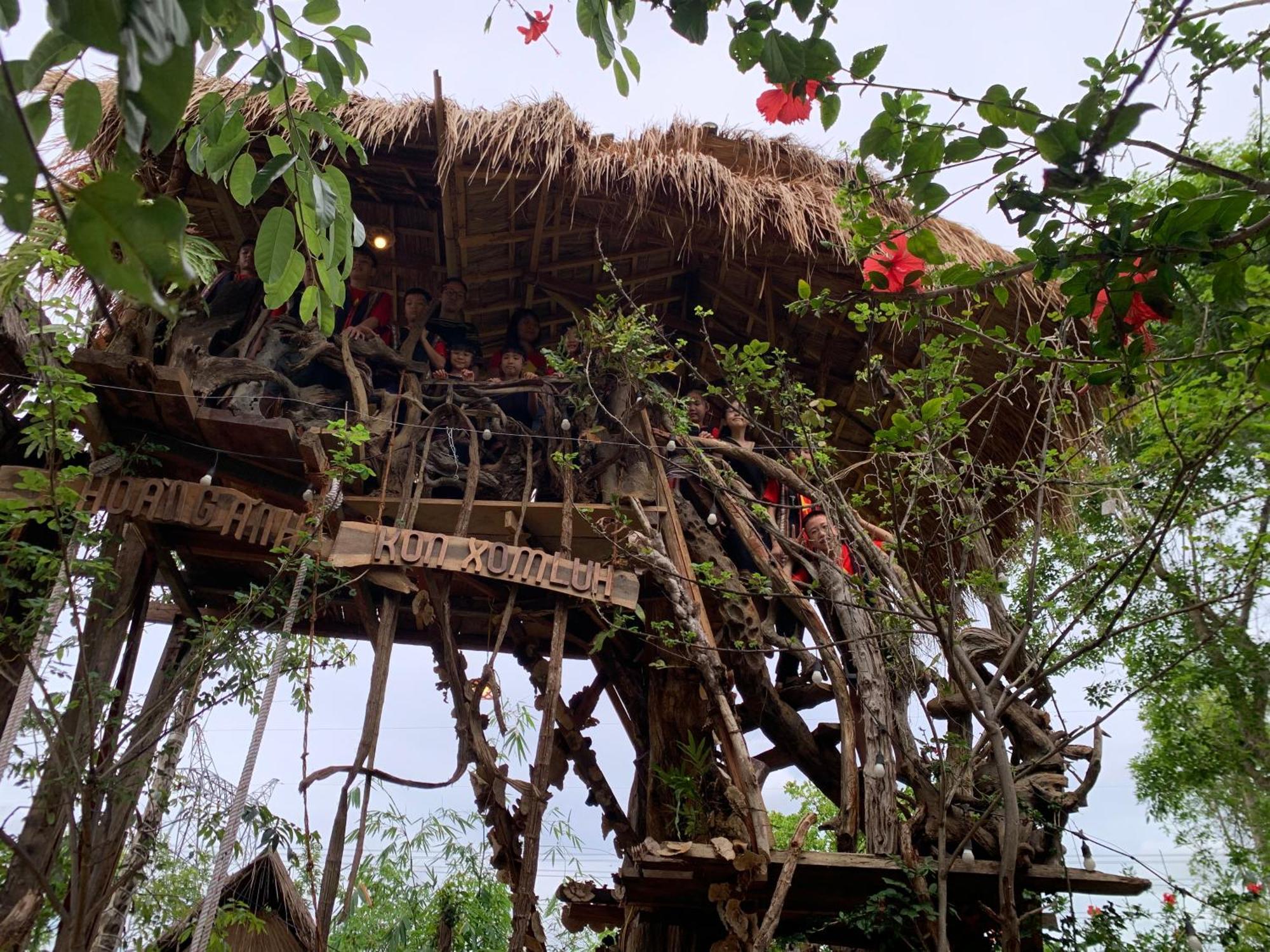 Khu Du Lich Sinh Thai, Nghi Duong Homestay Hoang Anh - Kon Xom Luh Kon Tum Eksteriør billede
